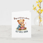 ハグは薬のカードより良い カード (黄色い花)