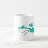 ハグを着けて！ぼろぼろボロとハグから。 コーヒーマグカップ (中央)