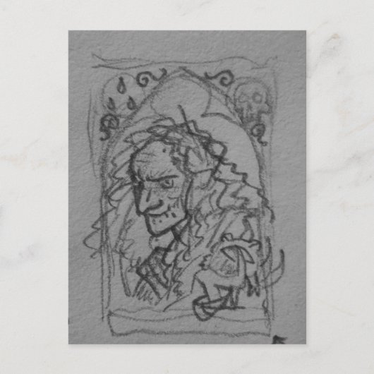 ハグウィッチスケッチスケッチ ポストカード (正面)