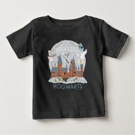 ハグウォーツの漫画グラフィック ベビーTシャツ