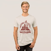 ハグウォーツへの手紙を待ってる トライブレンドTシャツ (正面全面)