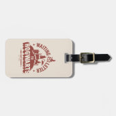 ハグウォーツへの手紙を待ってる ラゲッジタグ (正面横)