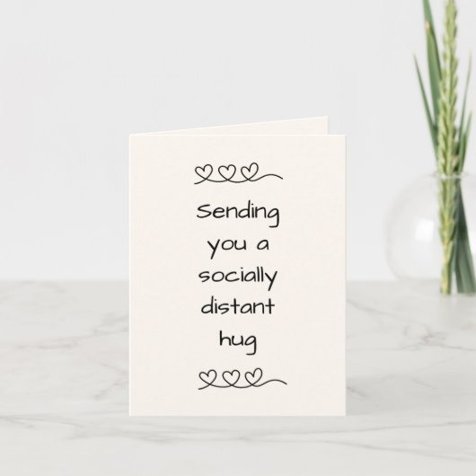 ハグカードの送付 サンキューカード (正面)