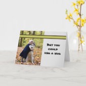 ハグカードを使えると思う カード (黄色い花)