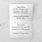 ハグカード好パーソナライズされたき カード (内部)