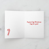 ハグガールクリスマスカード シーズンカード (内部)