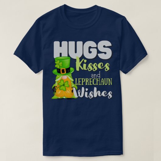 ハグキスとウィッシュ Tシャツ (デザイン正面)