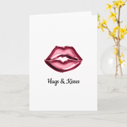 ハグキスリップ カード (黄色い花)