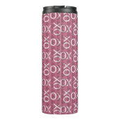 ハグキスXOXOピンクバレンタインズ タンブラー (裏面)