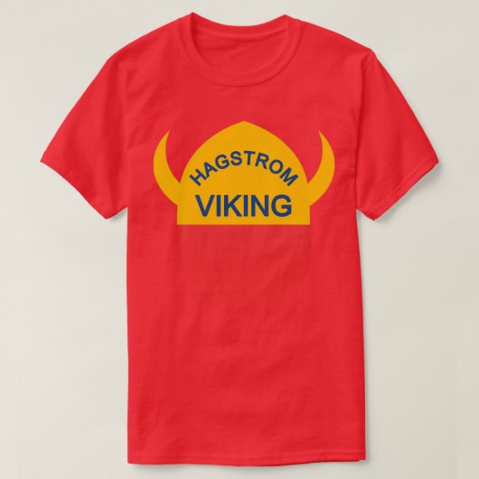 ハグストロムバイキング Tシャツ (デザイン正面)