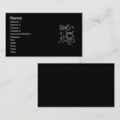 ハグスルプスキス 名刺 (正面/裏面)