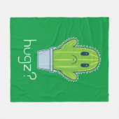 ハグズ？ フリースブランケット (正面(横))