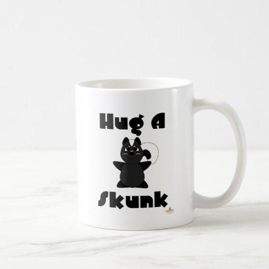 ハグッガブルSkunkハグA Skunk コーヒーマグカップ (右)
