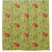 ハグパターンの狩りで シャワーカーテン (正面)