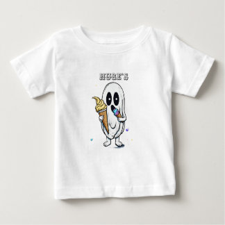 ハグベビーTシャツ：ソフト心地よい ベビーTシャツ