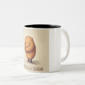 ハグマグが必要 ツートーンマグカップ (正面右)