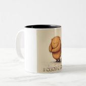 ハグマグが必要 ツートーンマグカップ (正面左)