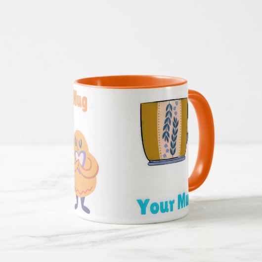 ハグマグ マグカップ (正面右)