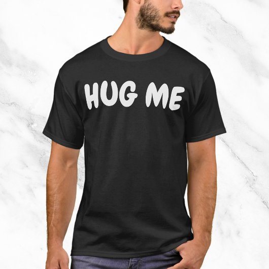 ハグミーおもしろい引用文 Tシャツ