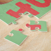 ハグミーグリーンサボサボサボサボサポテッドプラント ジグソーパズル (側面)