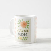 ハグミーママ – メモリアルフローラマグカップ コーヒーマグカップ (正面左)