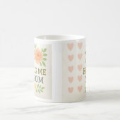 ハグミーママ – メモリアルフローラマグカップ コーヒーマグカップ (中央)