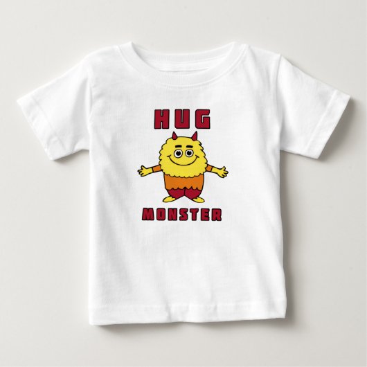 ハグモンスター ベビーTシャツ (正面)