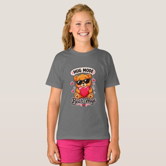 ハグモードベア ハグガールズTシャツ Tシャツ (正面フル)