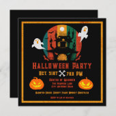 ハグランジロ幽霊のよく出るウィーン 招待状 (正面/裏面)