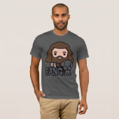 ハグリッドとファングのキャラアート Tシャツ (正面フル)