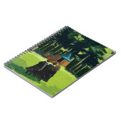 ハグリッドの小屋のハリー・ポッター™、ロン、ハーマイオニー ノートブック (左側)