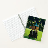 ハグリッドの小屋のハリー・ポッター™、ロン、ハーマイオニー ノートブック (内部)