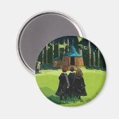 ハグリッドの小屋のハリー・ポッター™、ロン、ハーマイオニー マグネット (正面/裏面)