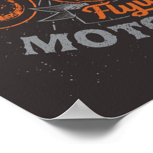 ハグリッド飛んでいるバイク ポスター (角)