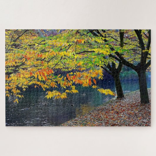 ハグリーパーククリスティチャーチニュージーランド ジグソーパズル (横)