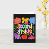 ハグヴィン バックトゥスクール 2年生 プレッピー教師 カード (黄色い花)