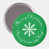 ハグ与えよ楽しい！ マグネット (正面/裏面)