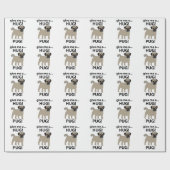 ハグ与えを掛けおもしろいる ラッピングペーパー (フラット)