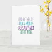 ハグ今すぐカード カード (黄色い花)