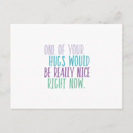 ハグ今はがき ポストカード