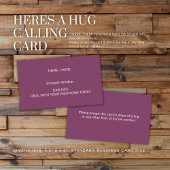 ハグ札を持ち上げる コーリングカード