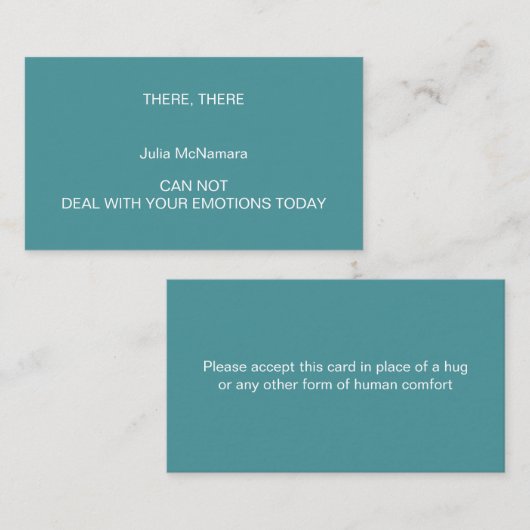 ハグ札を持ち上げる コーリングカード (正面/裏面)