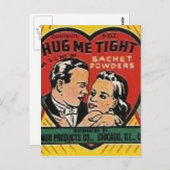 ハグ私タイトsacheパウダーのポストカード ポストカード (正面/裏面)