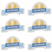 ハグ素晴らしい技術 シール (正面)