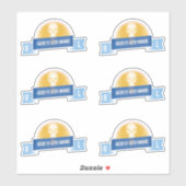 ハグ素晴らしい技術 シール (シート)