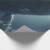 ハグ素晴らしクジラ ラッピングペーパー (角)