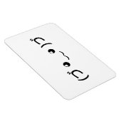 ハグ絵文字(づ ◕ ◕‿)づ香日本の面寺 マグネット (右側)