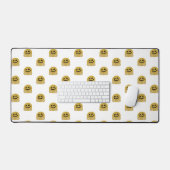 「ハグ絵文字」 デスクマット (キーボード&マウス)