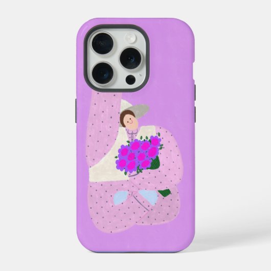ハグ花 iPhoneケース (裏面)