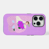 ハグ花 iPhoneケース (裏面横)